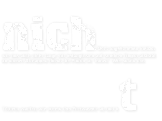 nichDort angekommen hielten wir uns auch nicht lange mit belanglosem auf sondern fingen alsbald an unsere Attrappen durch die Fluten zu "leiern". Wie schon des öfteren warfen wir zuerst das Freiwasser ab und bt